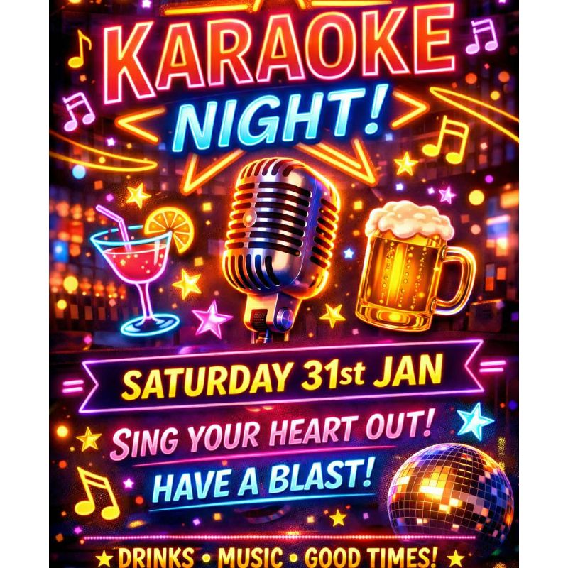 KARAOKE event at The Lord Byron, Margate