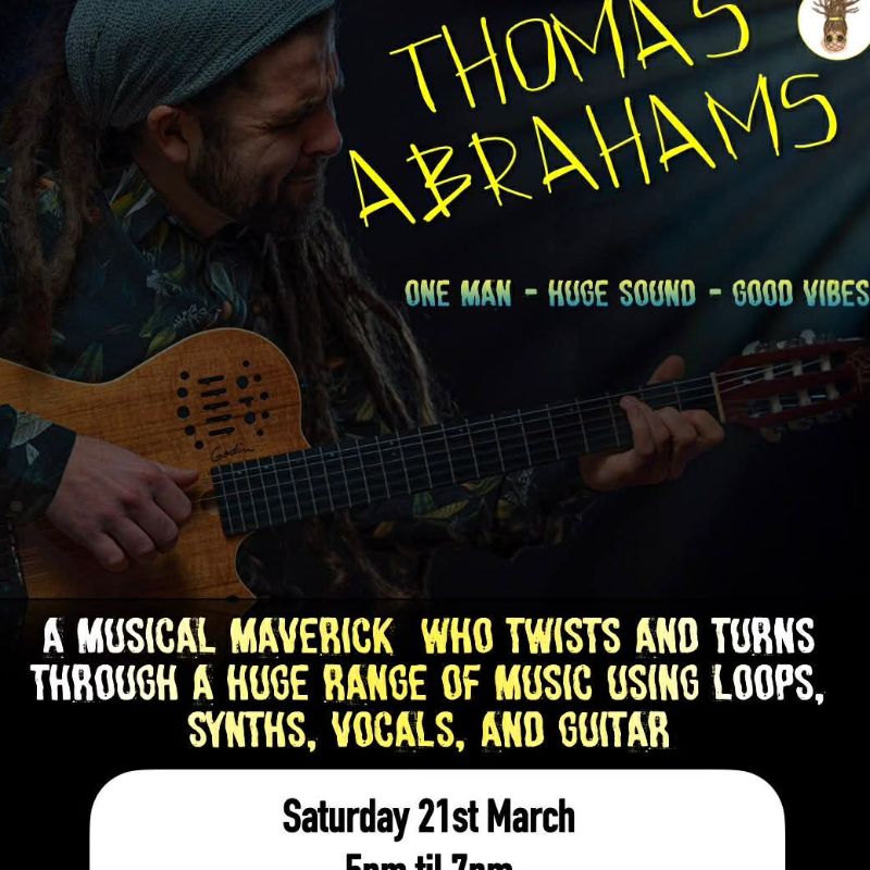 Thomas Abrahams event at The Lord Byron, Margate